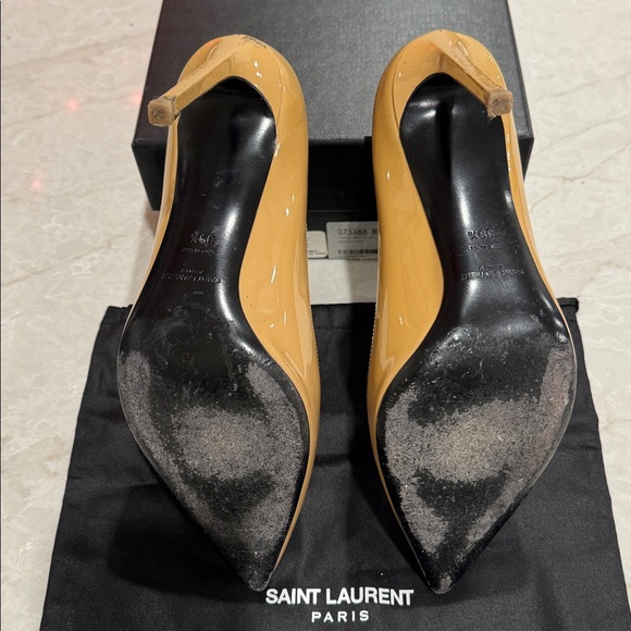 Saint Laurent Paris Skinny Patent Leather Pumps 😍 - Picture 5 of 8